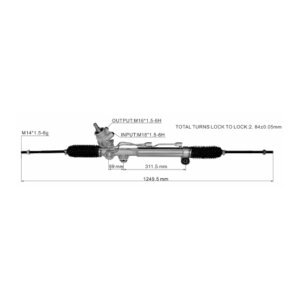 Buick Power Steering Rack SRC8717