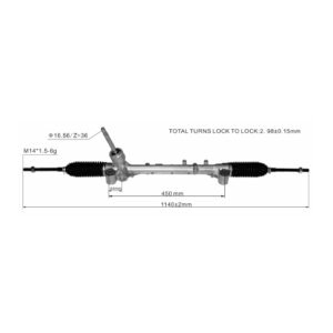 Chery Power Steering Rack SRC9075
