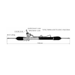 Chery Power Steering Rack SRC8690