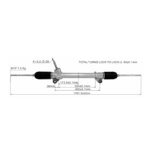 Chery Power Steering Rack SRC9121