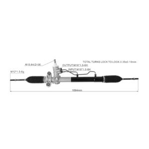Chevrolet Power Steering Rack SRC8325