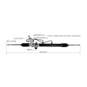 Chery Power Steering Rack SRC8691