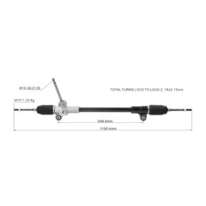 Chevrolet Power Steering Rack SRC8879